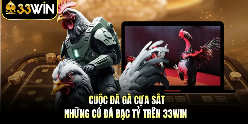 Cuộc Đá Gà Cựa Sắt - Những Cú Đá Bạc Tỷ Trên 33WIN 1 Cuộc Đá Gà Cựa Sắt - Những Cú Đá Bạc Tỷ Trên 33WIN