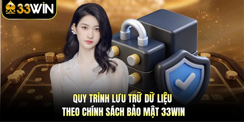 Chính Sách Bảo Mật 33WIN - Lá Chắn Thép Bảo Vệ Tài Sản 2 Quy trình lưu trữ dữ liệu theo chính sách bảo mật 33WIN
